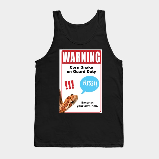 Corn Snake on Duty Tank Top by MightyJeis